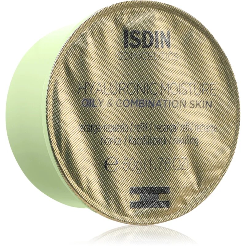 ISDIN ceutics Hyaluronic Moisture Oily and Combination Skin denní hydratační krém pro mastnou a smíšenou pleť náhradní náplň 50 g