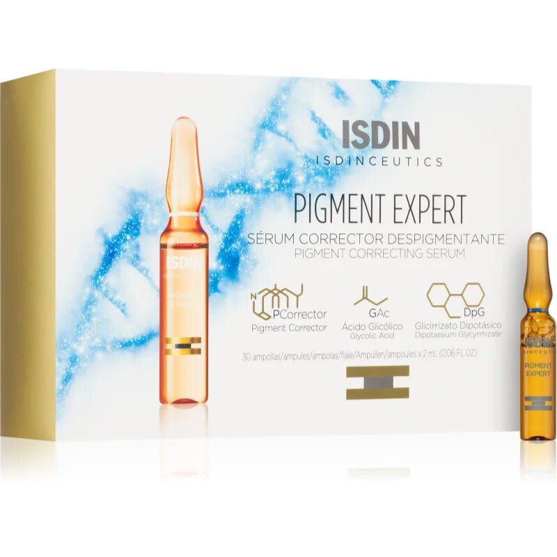 ISDIN ceutics Pigment Expert zesvětlující korekční sérum proti pigmentovým skvrnám 30x2 ml