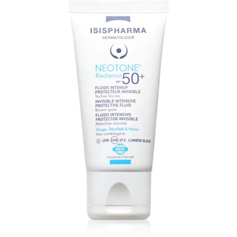 ISISPHARMA Neotone Radiance SPF 50+ ochranný fluid proti tmavým skvrnám SPF 50+ 30 ml