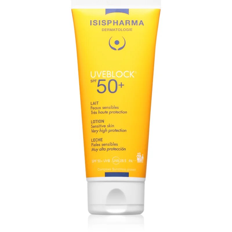 ISISPHARMA Uveblock SPF 50+ Lotion hydratační tělové mléko SPF 50+ 100 ml
