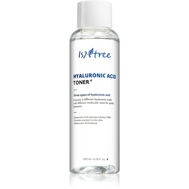 Isntree Hyaluronic Acid hydratační pleťové tonikum s kyselinou hyaluronovou 200 ml