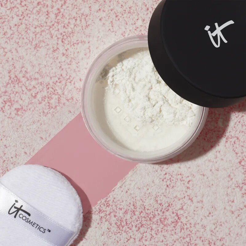 IT Cosmetics Bye Bye Pores Poreless Finish Loose Setting Powder rozjasňující sypký pudr pro sametový vzhled pleti odstín Translucent 6.8 g