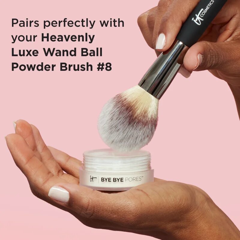 IT Cosmetics Bye Bye Pores Poreless Finish Loose Setting Powder rozjasňující sypký pudr pro sametový vzhled pleti odstín Translucent 6.8 g