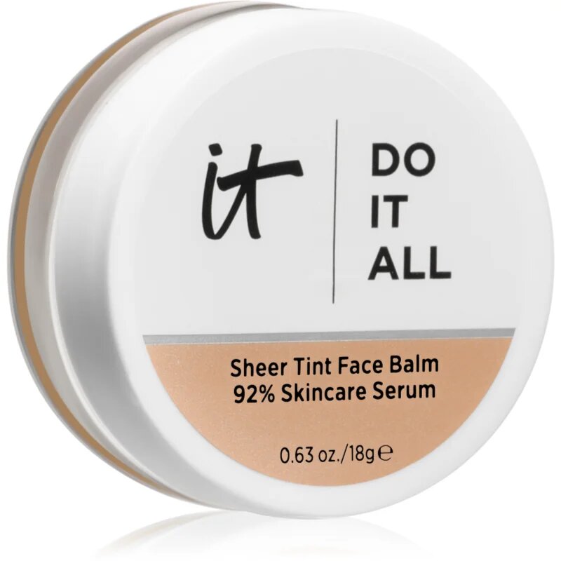 IT Cosmetics Do it all Face Balm lehký hydratační make-up odstín Light Neutral 210 18 g