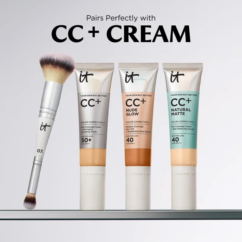 IT Cosmetics Heavenly Luxe Brush štětec na make-up a korektor oboustranný #7 1 ks