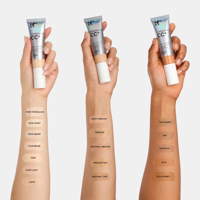 IT Cosmetics Your Skin But Better CC+ CC krém SPF 50+ odstín Neutral Medium 32 ml