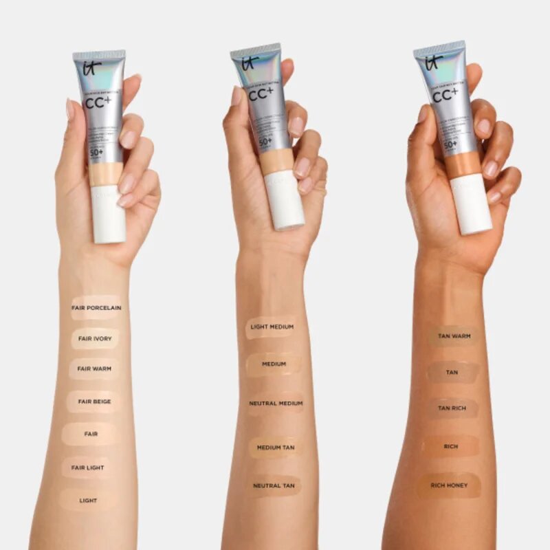 IT Cosmetics Your Skin But Better CC+ CC krém SPF 50+ odstín Tan 12 ml