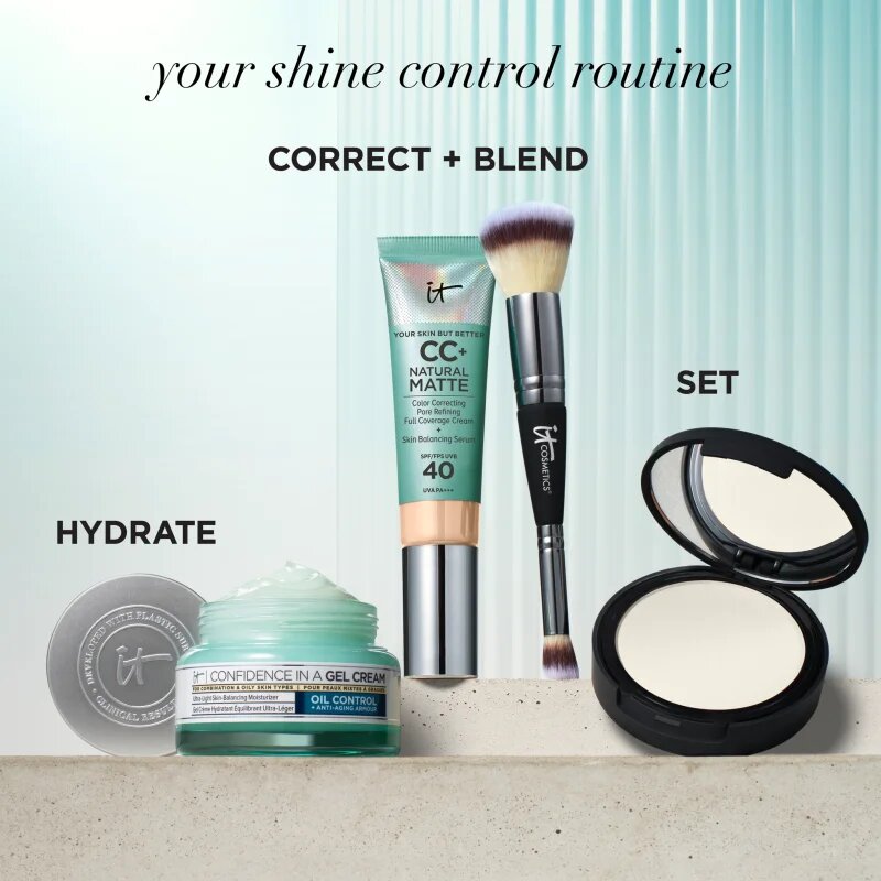 IT Cosmetics Your Skin But Better CC+ Natural Matte CC krém pro matný vzhled SPF 40 Medium Tan 32 ml