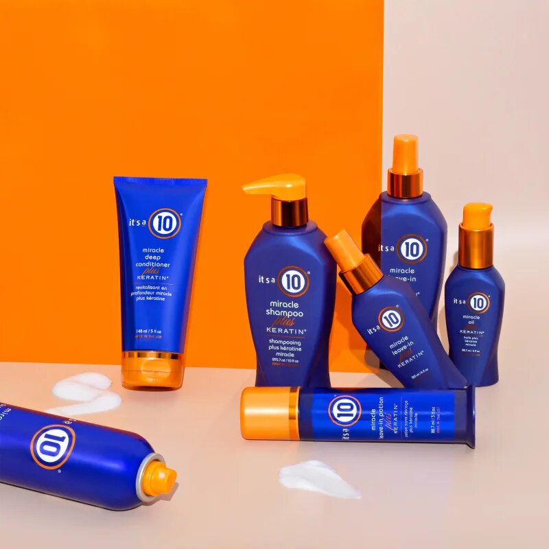 it's a 10 Plus Keratin Miracle Leave-in bezoplachový kondicionér pro poškozené a barvené vlasy 295.7 ml