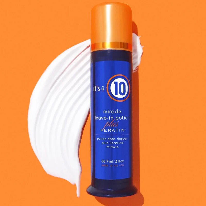 it's a 10 Plus Keratin Miracle Leave-in Potion bezoplachový balzám pro lesk a hebkost vlasů 88.7 ml