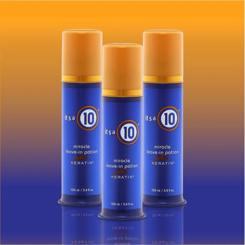 it's a 10 Plus Keratin Miracle Leave-in Potion bezoplachový balzám pro lesk a hebkost vlasů 88.7 ml