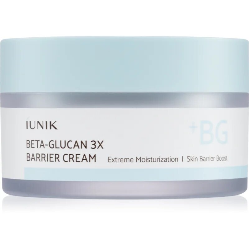 iUnik Beta Glucan 3X Barrier Cream hloubkově hydratační krém pro obnovu kožní bariéry 50 ml