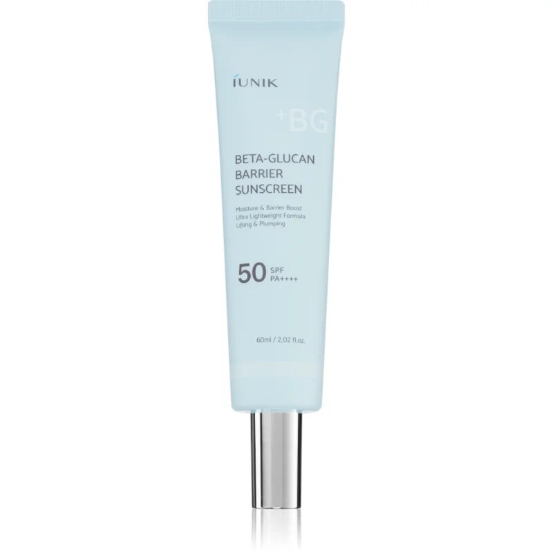 iUnik Beta Glucan Barrier Sunscreen obnovující a ochranný krém SPF 50+ 60 ml
