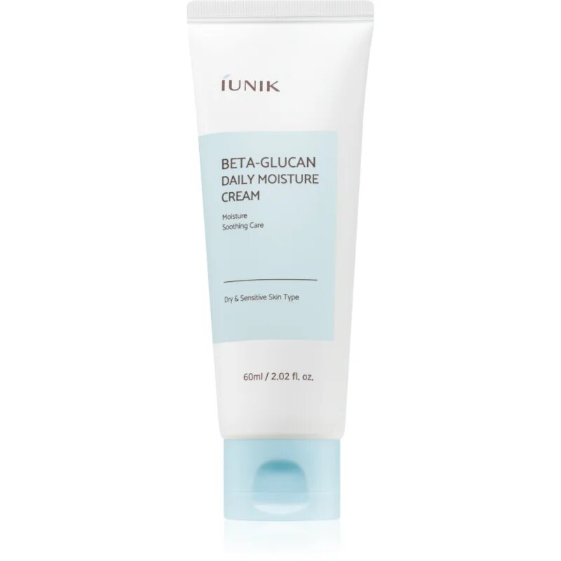 iUnik Beta Glucan Daily Moisture Cream intenzivně hydratační krém 60 ml