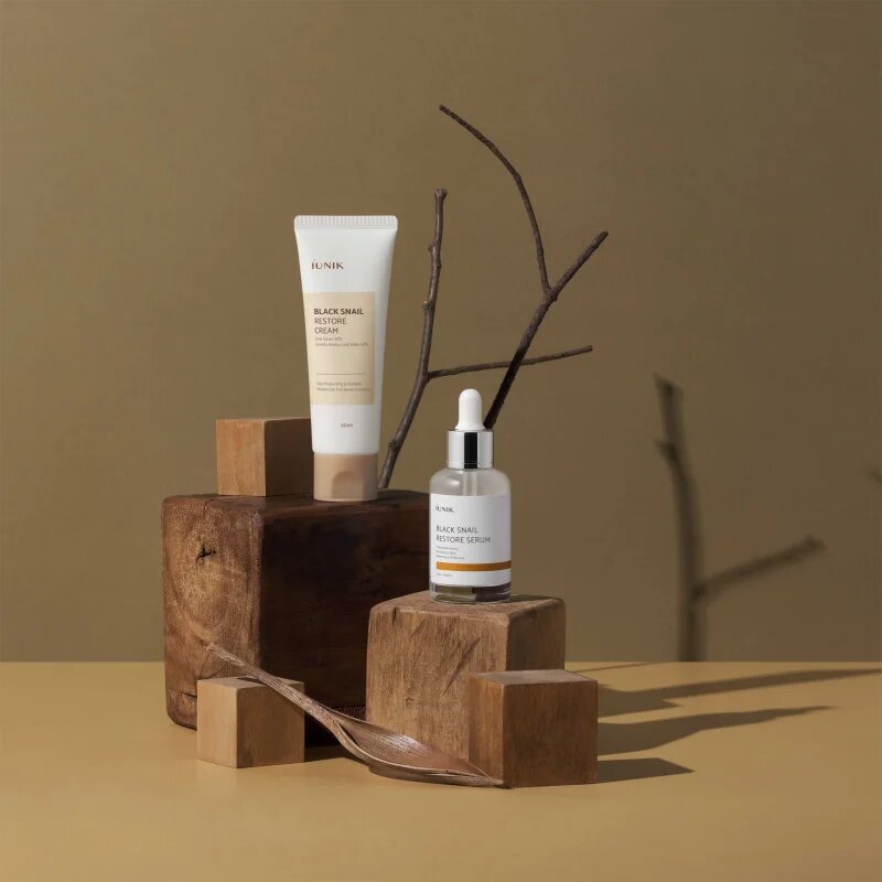 iUnik Black Snail protivráskové a regenerační sérum 50 ml