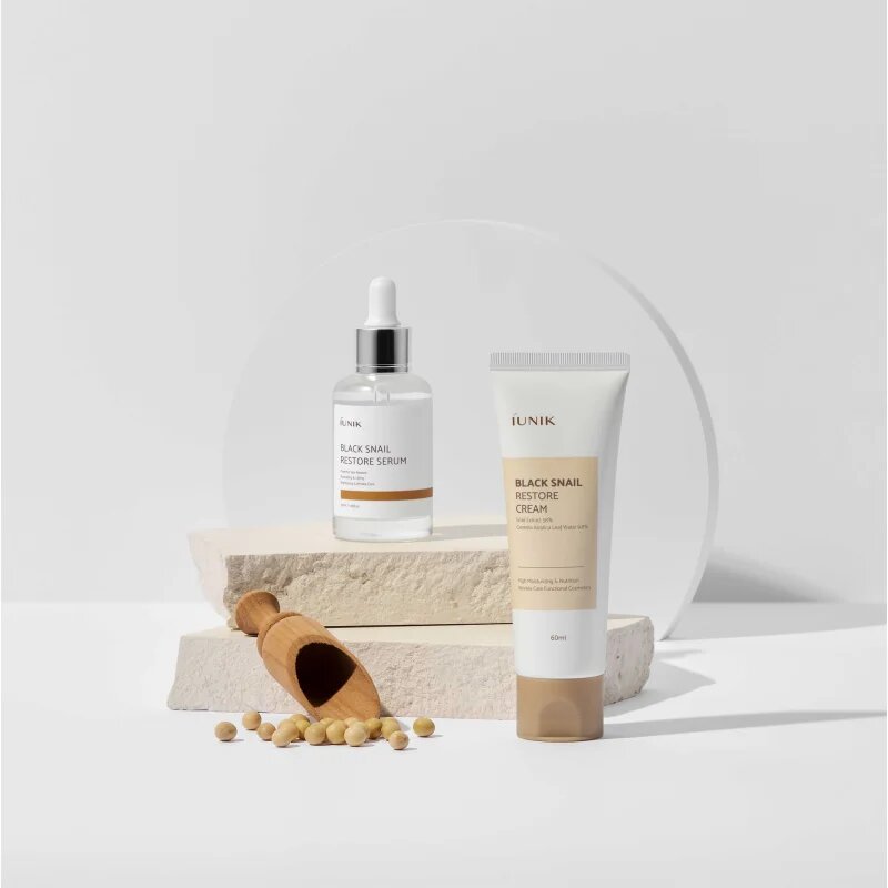 iUnik Black Snail protivráskové a regenerační sérum 50 ml