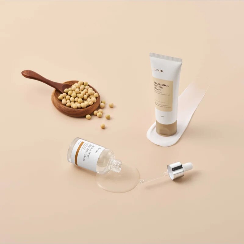 iUnik Black Snail protivráskové a regenerační sérum 50 ml