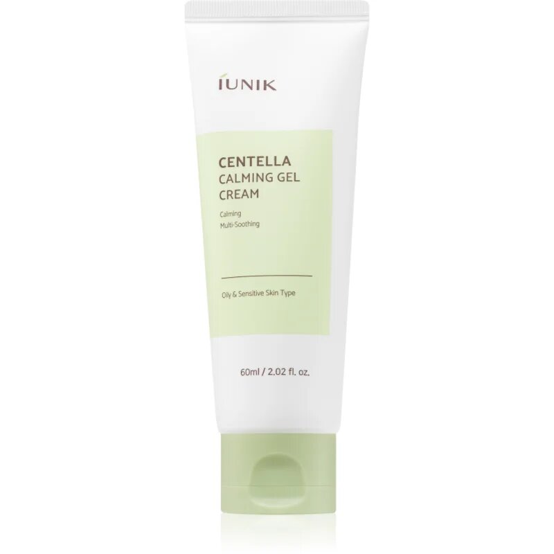 iUnik Centella Calming Gel Cream lehký gelový krém pro zklidnění pleti 60 ml