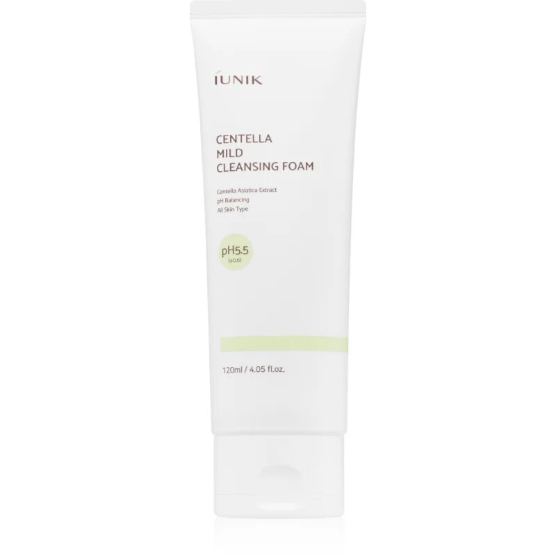 iUnik Centella jemný čisticí pěnivý krém 120 ml