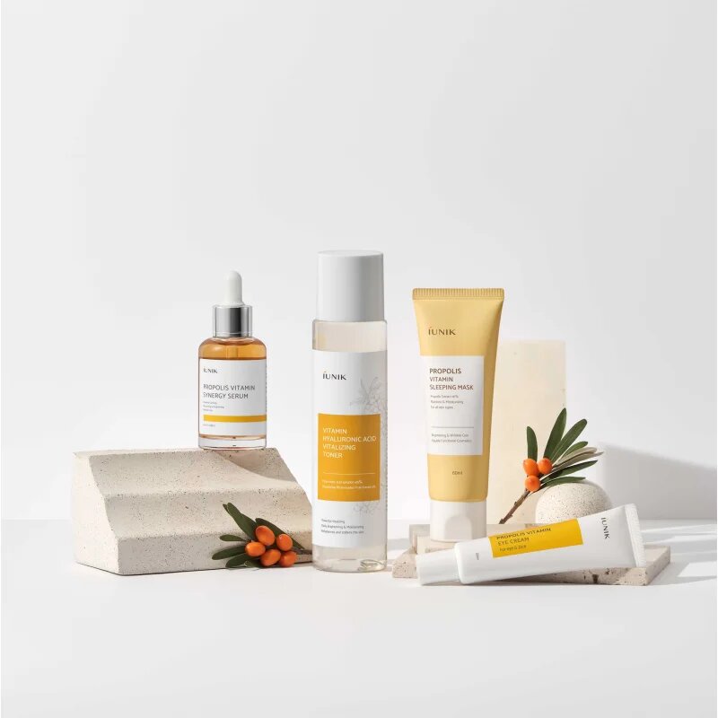 iUnik Propolis Vitamin regenerační a rozjasňující sérum 50 ml