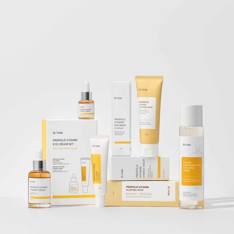 iUnik Propolis Vitamin regenerační a rozjasňující sérum 50 ml