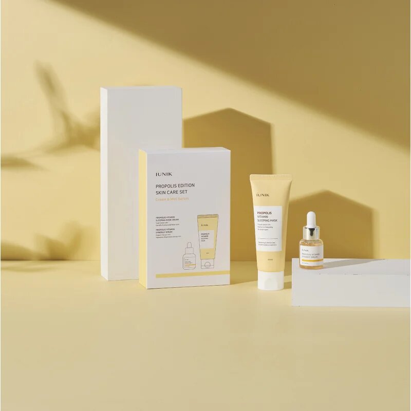 iUnik Propolis Vitamin sada pro rozjasnění a hydrataci