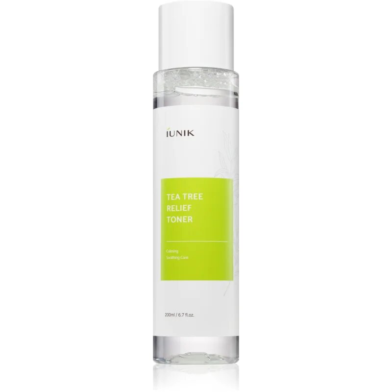 iUnik Tea Tree zklidňující tonikum pro citlivou pleť se sklonem k akné 200 ml
