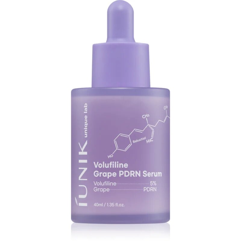 iUnik Volufiline Grape PDRN Serum hydratační a zpevňující sérum pro posílení pleťové bariéry 40 ml