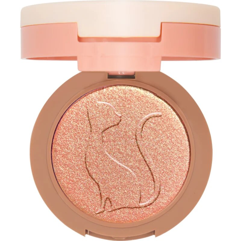 J.Cat Beauty 2 In 1 Piece Of Cake tvářenka s rozjasňovačem odstín 103 McFlirty 12.1 g