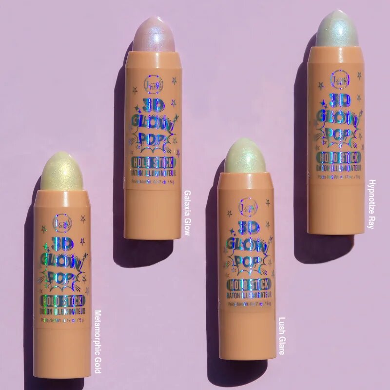 J.Cat Beauty 3D Glow Pop rozjasňující tyčinka odstín 103 Lush Glare 5 g