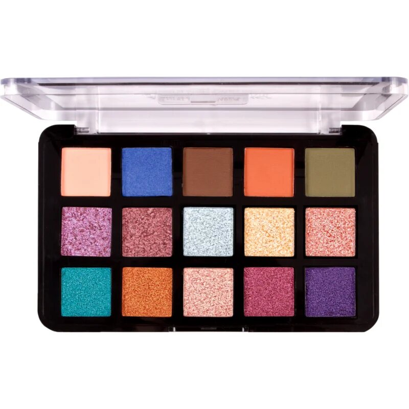 J.Cat Beauty Dia & Noche paletka očních stínů odstín 101 Dia 16 g