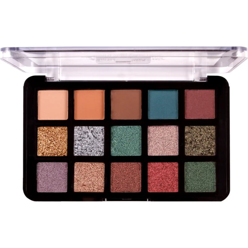 J.Cat Beauty Dia & Noche paletka očních stínů odstín 102 Noche 16 g