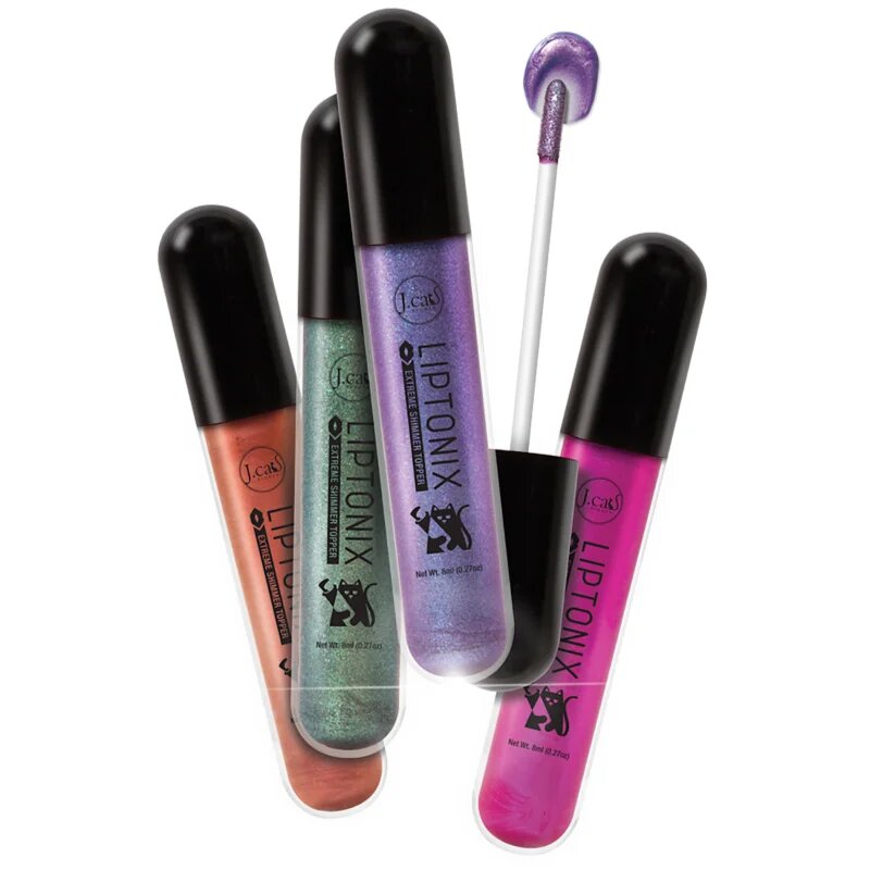 J.Cat Beauty Liptnix Extreme Shimmer Topper třpytivý lesk na rty odstín 110 Plasmon 8 g