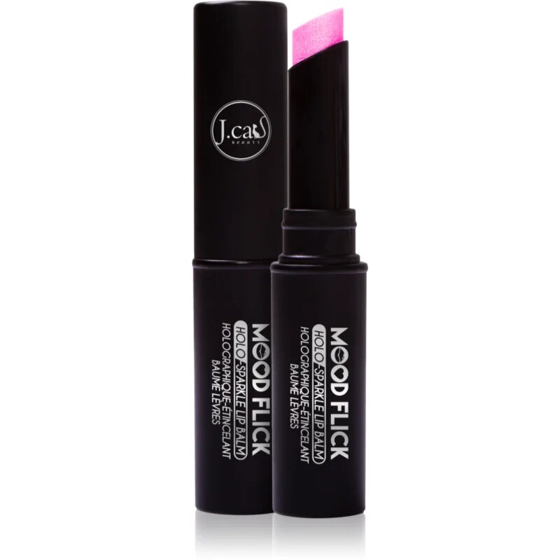 J.Cat Beauty Mood Flick hydratační balzám na rty se třpytkami odstín 107 Vice Versa 2 g