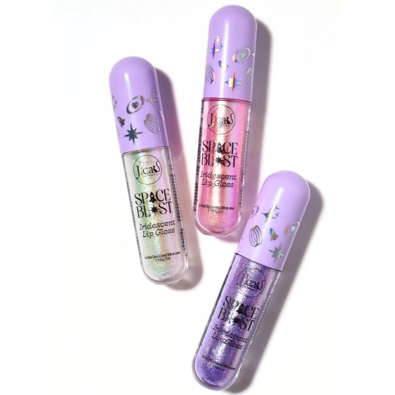 J.Cat Beauty Space Blast lesk na rty s měnící se barvou odstín 102 Cosmic Sparkle 5 ml