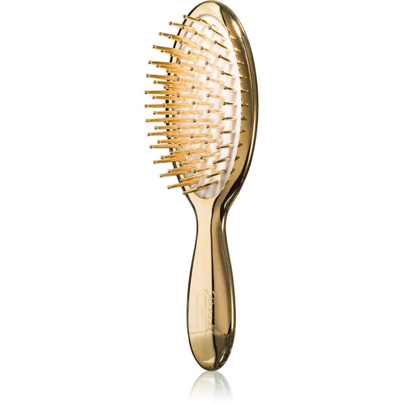 Janeke Gold Line Air-Cushioned Brush with Gold Pins plochý kartáč 173 x 5 cm 1 ks