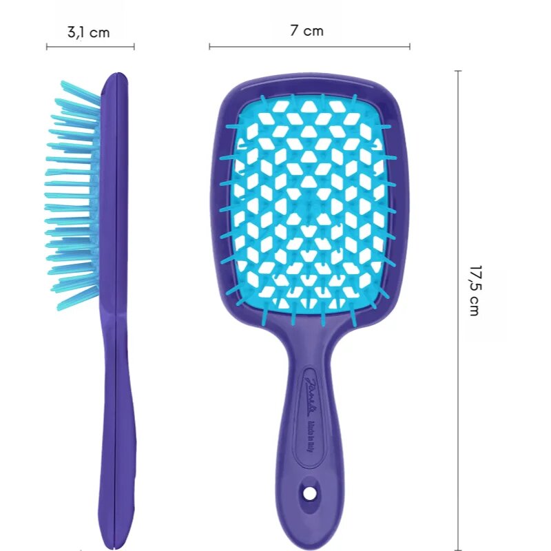 Janeke Superbrush Small malý plochý kartáč 175 x 7 x 3 cm 1 ks
