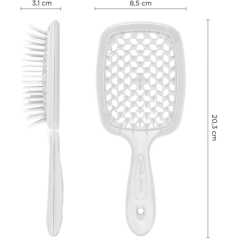 Janeke Superbrush velký plochý kartáč na vlasy 1 ks
