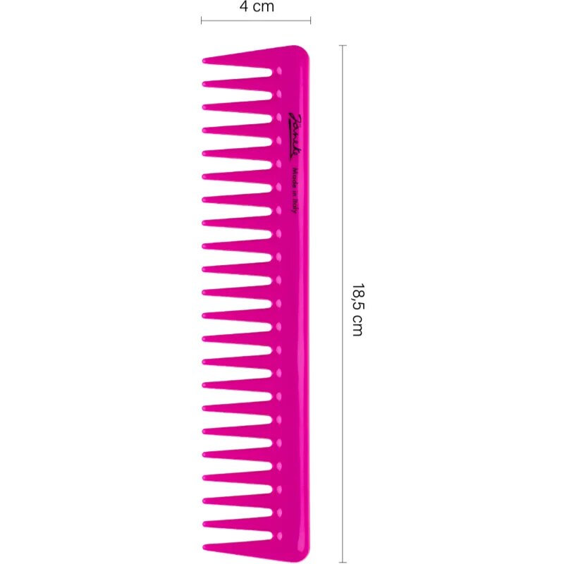 Janeke Supercomb For Gel Application and Styling hřeben k nanášení gelových produktů 1 ks