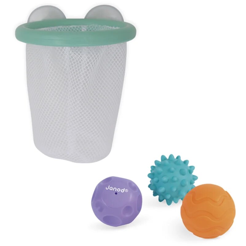 Janod Bath Basket hračka do vody 12m+ 3 ks