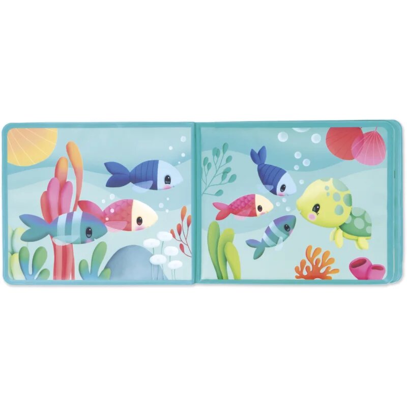 Janod Bath Book Party under the sea obrázková knížka do vany 10m+ 1 ks