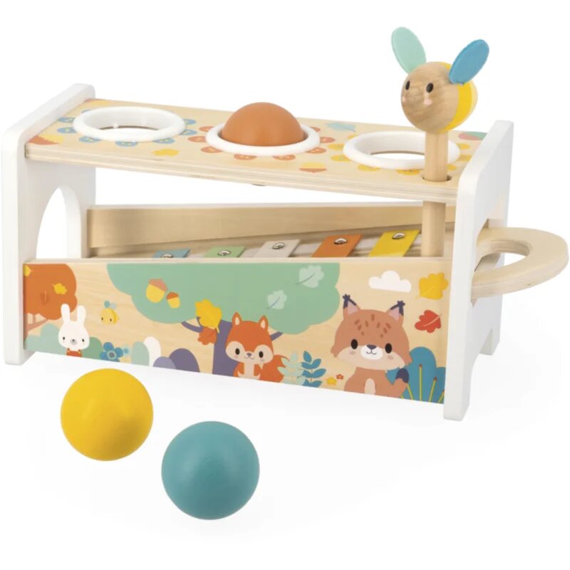 Janod Pure Tap Tap Xylophone zatloukačka 12m+ 1 ks