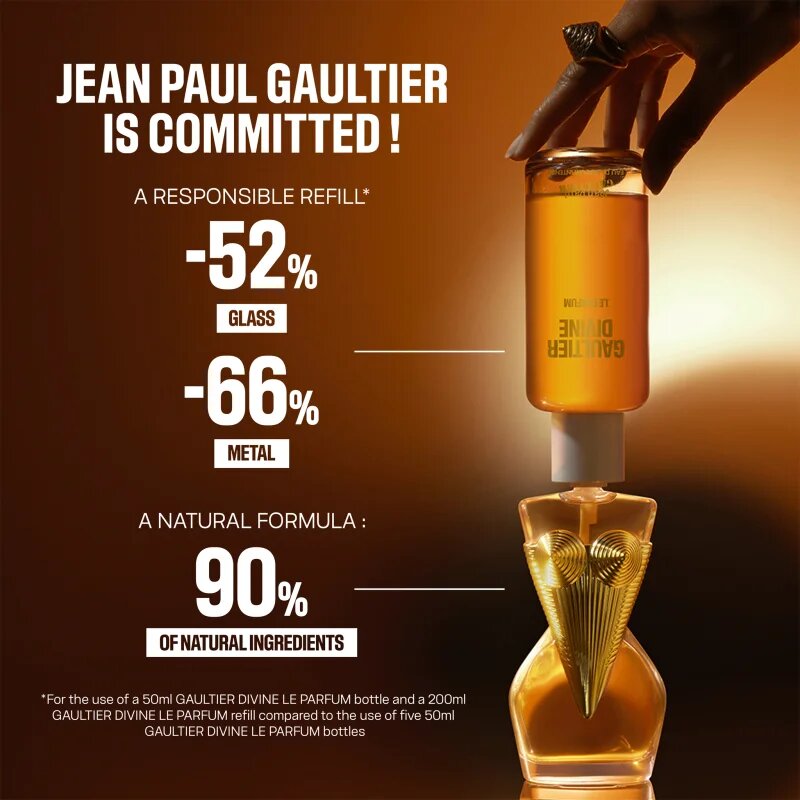 Jean Paul Gaultier Gaultier Divine Le Parfum náhradní náplň pro ženy 200 ml