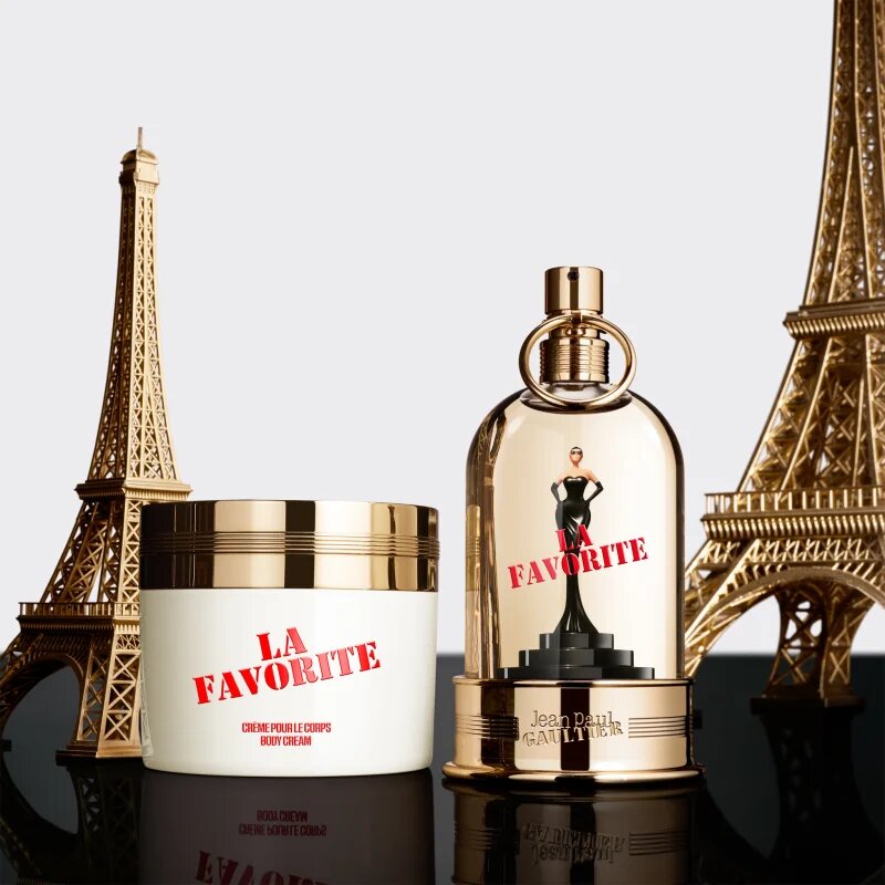 Jean Paul Gaultier La Favorite Body Cream vyživující tělový krém s parfemací 200 ml
