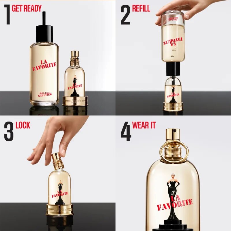 Jean Paul Gaultier La Favorite parfémovaná voda – náhradní náplň pro ženy 200 ml