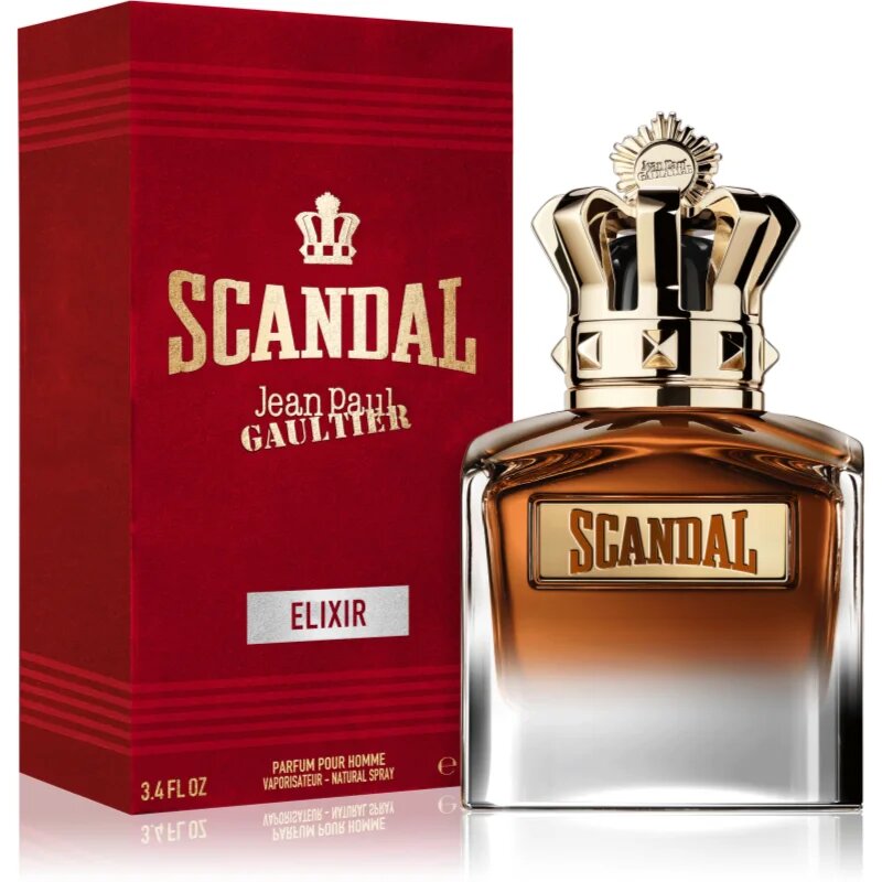 Jean Paul Gaultier Scandal Pour Homme Elixir parfém pro muže 100 ml
