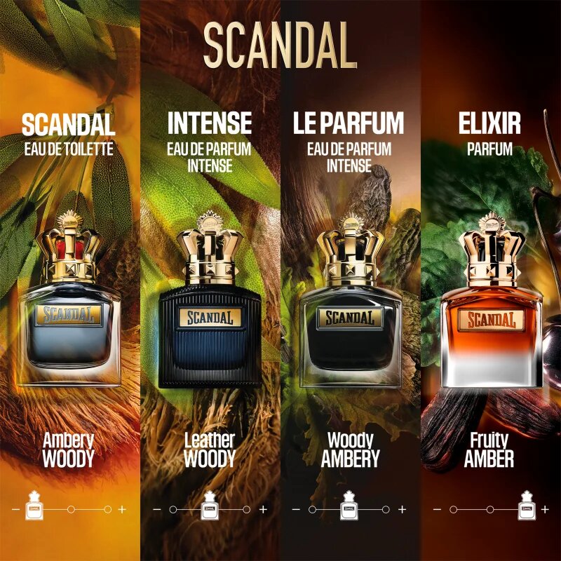 Jean Paul Gaultier Scandal Pour Homme Elixir parfém pro muže 150 ml