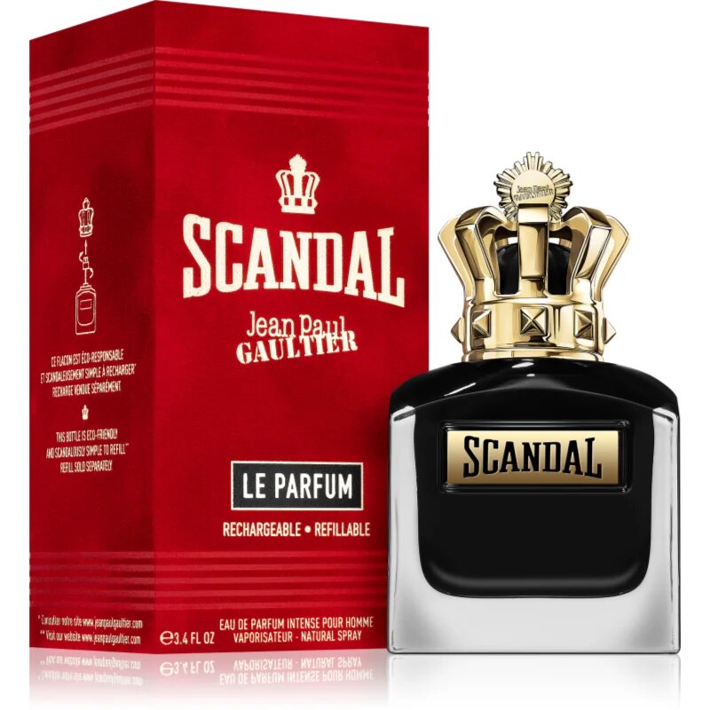 Jean Paul Gaultier Scandal Pour Homme Le Parfum parfémovaná voda plnitelná pro muže 100 ml