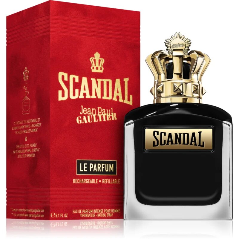 Jean Paul Gaultier Scandal Pour Homme Le Parfum parfémovaná voda plnitelná pro muže 150 ml