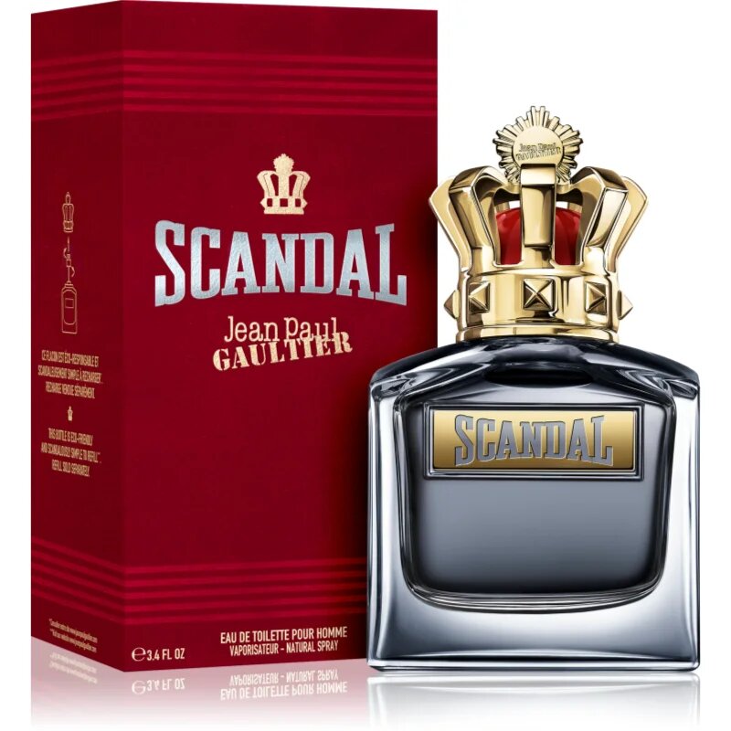 Jean Paul Gaultier Scandal Pour Homme toaletní voda plnitelná pro muže 100 ml